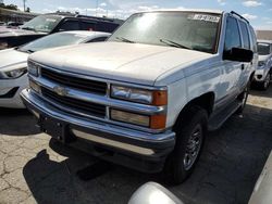 Chevrolet Tahoe salvage cars for sale: 1999 Chevrolet Tahoe K1500