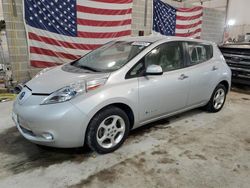 Salvage cars for sale from Copart Columbia, MO: 2012 Nissan Leaf SV