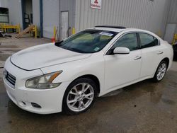 Salvage cars for sale from Copart New Orleans, LA: 2012 Nissan Maxima S