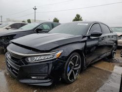 Honda Accord Sport salvage cars for sale: 2019 Honda Accord Sport