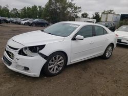 Salvage cars for sale from Copart Baltimore, MD: 2014 Chevrolet Malibu 2LT