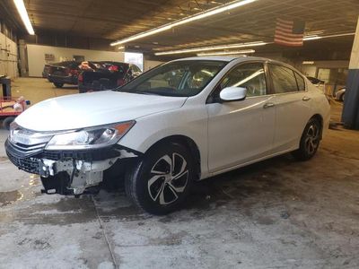 Salvage cars for sale from Copart Wheeling, IL: 2016 Honda Accord LX