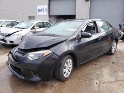 Toyota Corolla L salvage cars for sale: 2015 Toyota Corolla L