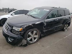 Jeep salvage cars for sale: 2016 Jeep Grand Cherokee Overland