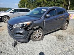 Salvage cars for sale from Copart Concord, NC: 2017 Hyundai Tucson Limited