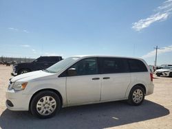 Salvage cars for sale at Andrews, TX auction: 2020 Dodge Grand Caravan SE