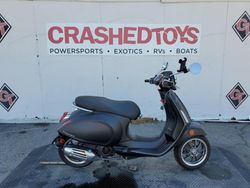 Salvage cars for sale from Copart Van Nuys, CA: 2022 Vespa PRIMAVERA/SPRINT 150