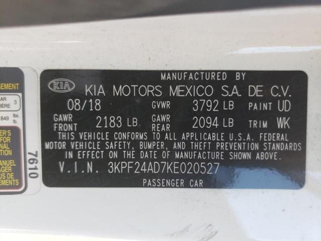 2019 KIA Forte FE