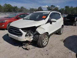 Salvage cars for sale from Copart Madisonville, TN: 2020 Ford Ecosport SE