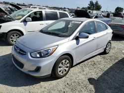 Salvage cars for sale at Antelope, CA auction: 2017 Hyundai Accent SE