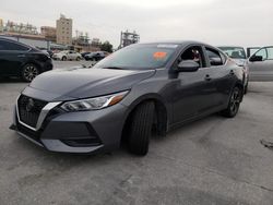 Nissan salvage cars for sale: 2021 Nissan Sentra SV