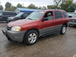 Salvage cars for sale from Copart Wichita, KS: 2001 Mazda Tribute DX