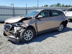 Salvage cars for sale from Copart Lumberton, NC: 2018 Chevrolet Equinox LS