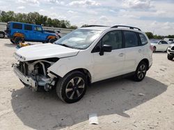 Salvage cars for sale at New Braunfels, TX auction: 2017 Subaru Forester 2.5I