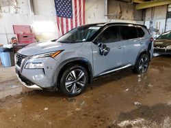 Salvage cars for sale at Casper, WY auction: 2022 Nissan Rogue Platinum