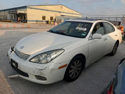 Salvage cars for sale from Copart Houston, TX: 2003 Lexus ES 300