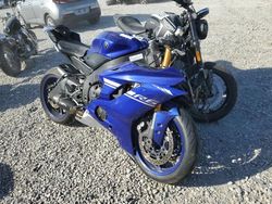 Salvage motorcycles for sale at Wichita, KS auction: 2017 Yamaha YZFR6