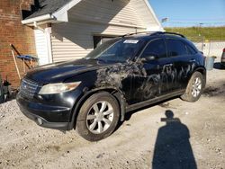 Salvage cars for sale at Northfield, OH auction: 2004 Infiniti FX35