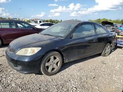 Honda salvage cars for sale: 2005 Honda Civic EX