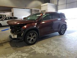 Salvage cars for sale at Sandston, VA auction: 2016 Toyota Highlander XLE