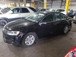 Salvage cars for sale from Copart Woodburn, OR: 2015 Volkswagen Jetta SE