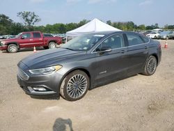 Salvage cars for sale at Des Moines, IA auction: 2018 Ford Fusion TITANIUM/PLATINUM HEV