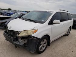 Toyota Sienna LE salvage cars for sale: 2011 Toyota Sienna LE