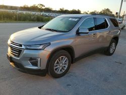 Salvage cars for sale from Copart Orlando, FL: 2023 Chevrolet Traverse LT
