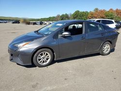 Salvage cars for sale at Brookhaven, NY auction: 2016 Toyota Prius