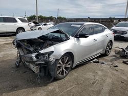 Vehiculos salvage en venta de Copart Homestead, FL: 2017 Nissan Maxima 3.5S