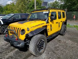 Salvage cars for sale from Copart Marlboro, NY: 2020 Jeep Wrangler Unlimited Rubicon