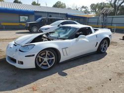 Chevrolet Corvette salvage cars for sale: 2011 Chevrolet Corvette Grand Sport