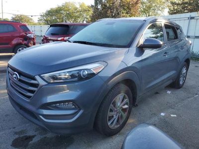 Salvage cars for sale from Copart Moraine, OH: 2016 Hyundai Tucson Limited