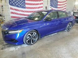 Salvage cars for sale from Copart Columbia, MO: 2022 Honda Accord Sport