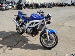 Salvage cars for sale from Copart Woodburn, OR: 2003 Suzuki SV650