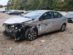 Salvage cars for sale from Copart Knightdale, NC: 2016 Toyota Corolla L