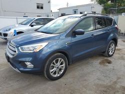 Salvage cars for sale at Opa Locka, FL auction: 2018 Ford Escape SEL