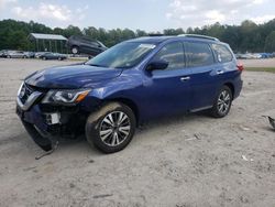 Salvage cars for sale at Charles City, VA auction: 2019 Nissan Pathfinder S