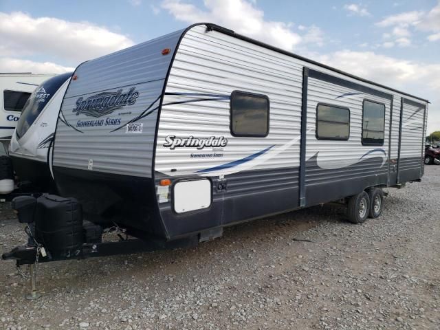 2018 Keystone Travel Trailer