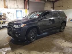Salvage cars for sale from Copart Glassboro, NJ: 2021 Chevrolet Traverse RS
