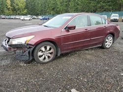 Vehiculos salvage en venta de Copart Graham, WA: 2010 Honda Accord EXL