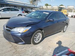 Salvage cars for sale from Copart Tulsa, OK: 2017 Toyota Camry LE