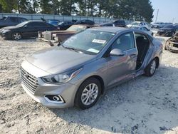 Salvage cars for sale at Loganville, GA auction: 2022 Hyundai Accent SE