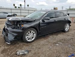 Salvage cars for sale at Mercedes, TX auction: 2016 Chevrolet Malibu LT