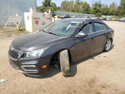 Chevrolet salvage cars for sale: 2015 Chevrolet Cruze LT