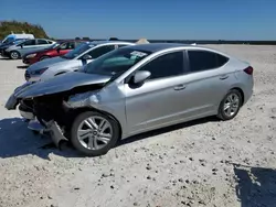 Salvage cars for sale at Temple, TX auction: 2020 Hyundai Elantra SEL