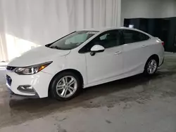 Chevrolet salvage cars for sale: 2017 Chevrolet Cruze LT