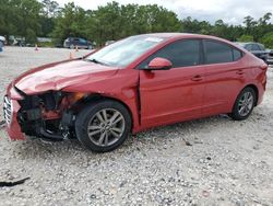 Salvage cars for sale at Houston, TX auction: 2017 Hyundai Elantra SE