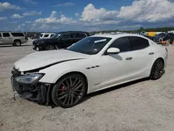 Maserati salvage cars for sale: 2018 Maserati Ghibli S