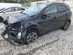 Salvage cars for sale at Ellenwood, GA auction: 2020 Ford Ecosport SES